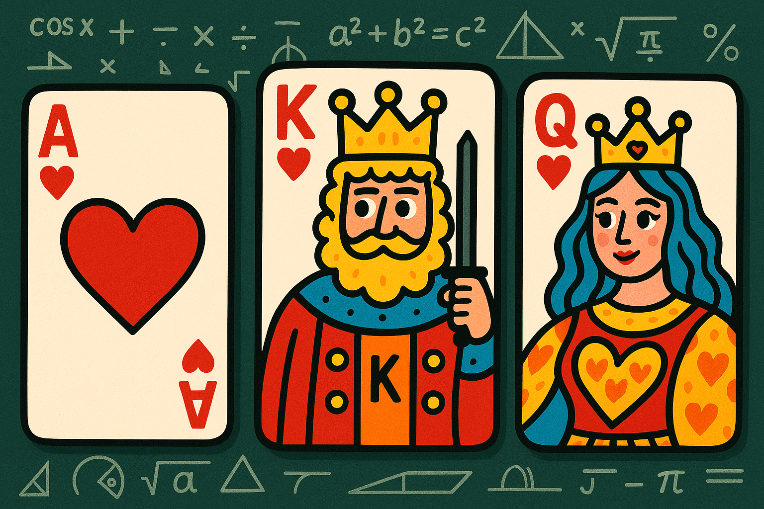 理論で学ぶポーカー#1 : AKQゲームで数学的に最適なバリューベットのサイズを探る