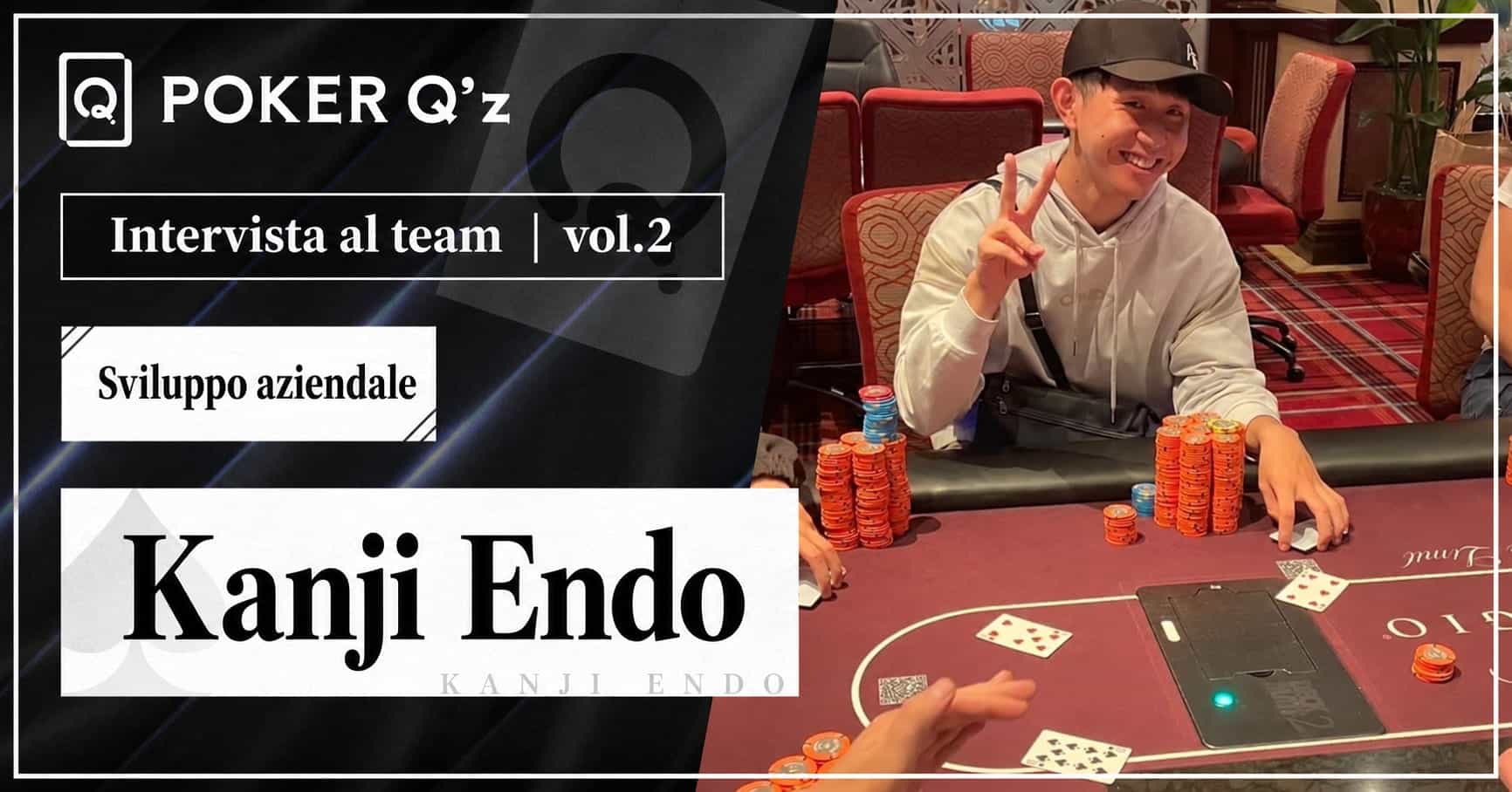 Imparare il poker divertendosi: intervista a Kanji Endo